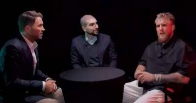 Jake Paul - Eddie Hearn - Tony Bellew - Further footage of Eddie Hearn absolutely ruining Jake Paul to his face emerges - msn.com