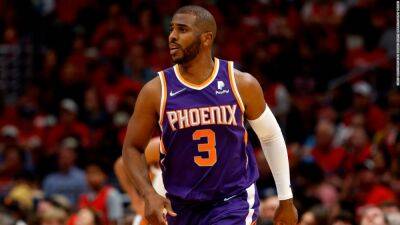 Chris Paul - Read More - Chris Paul makes NBA playoff history in Phoenix Suns' closeout win over the New Orleans Pelicans - edition.cnn.com -  Boston -  New Orleans -  Phoenix