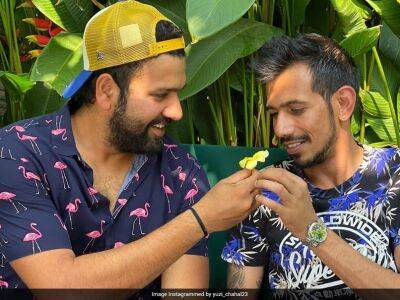 "Your Photos Are More Romantic Than Mine": On Rohit Sharma's Birthday, Yuzvendra Chahal And Ritika Sajdeh's Banter On Instagram Is Pure Gold