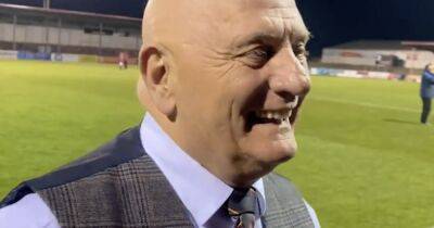 Dick Campbell in Manager of the Year confession but Arbroath boss insists he doesn't stand a chance