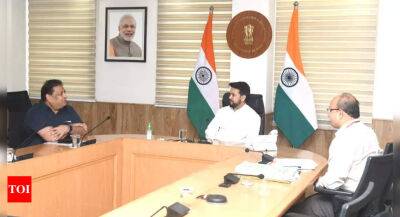 Anurag Thakur - Sports Minister Anurag Thakur reviews preparation for Chess Olympiad 2022 - timesofindia.indiatimes.com - Abu Dhabi - India -  Chennai