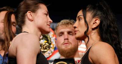 Jake Paul - Eddie Hearn - Katie Taylor - Amanda Serrano - Katie Taylor vs Amanda Serrano: Who has been tipped to win by fellow boxing stars? - msn.com - New York