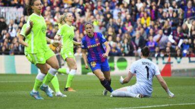 Wolfsburgo - Barcelona en directo: Champions League femenina en vivo