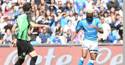 Osimhen, Koulibaly shine as Napoli recover from Empoli's embarrassment to down Sassuolo