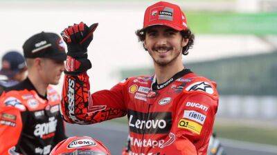 Ducati's Bagnaia storms to pole at Spanish Grand Prix
