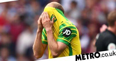 Norwich relegated from the Premier League after defeat to Aston Villa