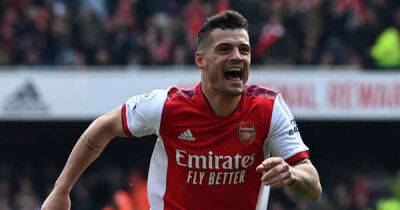 Granit Xhaka sends message to fans after winning Arsenal Player of the Month award
