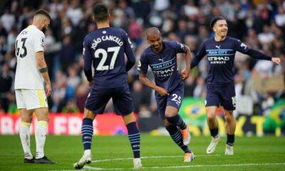 Manchester City in title driving seat after cruising to win at Leeds