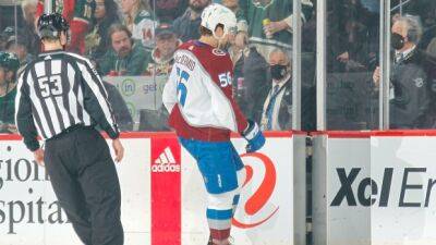 Avs' MacDermid, O'Connor fined for incidents vs. Wild - tsn.ca - state Minnesota - county St. Louis - state Colorado -  Nashville