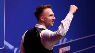 Judd Trump delighted with ‘once-in-a-lifetime’ win over Mark Williams to reach World Championship final