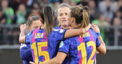 Wolfsburg 2-0 Barcelona (3-5 agg): Women’s Champions League semi-final – live!