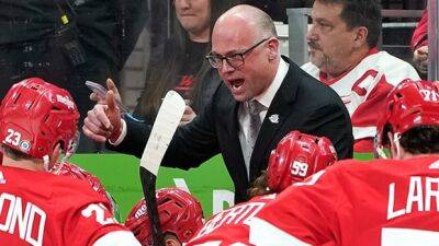 Red Wings fire head coach Blashill after 6th straight missed playoffs