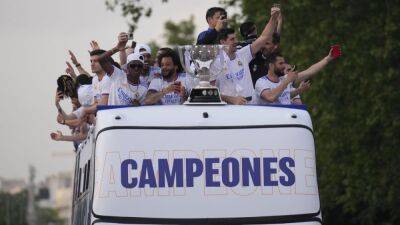 Así ha sido la celebración del Real Madrid campeón de Liga