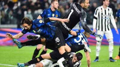 Champions Inter earn crucial win at Juventus with controversial penalty