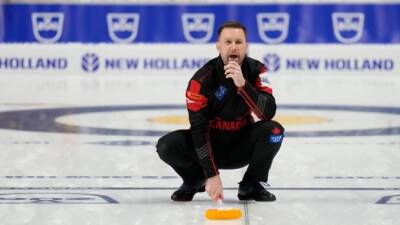 Canada's Gushue defeats Netherlands for 3rd straight win at men's curling worlds
