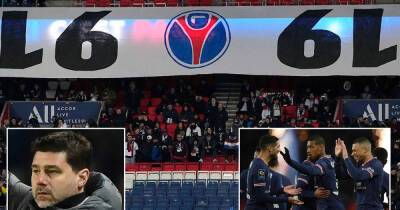 PSG boss Pochettino BOOED by own fans following Man United links