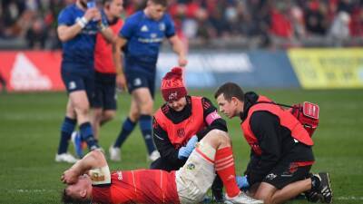 Simon Zebo - Dave Kilcoyne - Johann Van-Graan - Andrew Conway - Mike Haley - Tadhg Beirne - Jean Kleyn - Gavin Coombes - 'It's a big concern for us' - Injuries mount for Munster ahead of Exeter showdown - rte.ie - South Africa