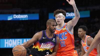 NBA roundup: Thunder hand Suns one of worst losses of season