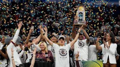 South Carolina defeats UConn to win the NCAA women's basketball title
