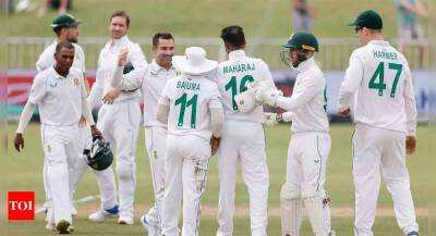 1st Test: South Africa thrash Bangladesh by 220 runs - timesofindia.indiatimes.com - South Africa - Bangladesh