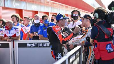 MotoGP | "Estaba hundido por la caída, pero tenía que felicitar a Aleix" - en.as.com - Argentina - state Texas