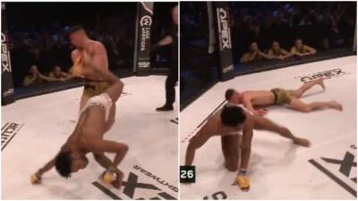 British MMA fighter produces viral KO of the year contender with amazing spinning wheel kick - givemesport.com - Britain