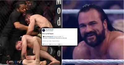 Drew McIntyre's brutal three-word response to Conor McGregor's WrestleMania tweet