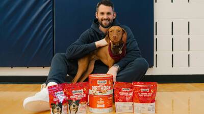 NBA star Kevin Love gushes over his adorable pup Vestry: 'I always wanted a dog'