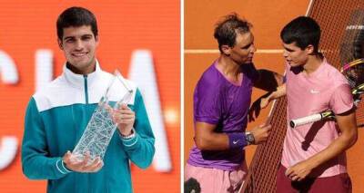 Carlos Alcaraz - Miami Open - Carlos Alcaraz wants Rafael Nadal clay showdown 'to be the best' after Miami Open win - msn.com - Britain - France - Madrid - India