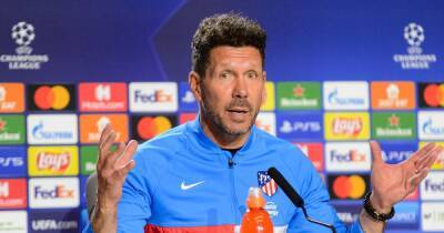 Atletico Madrid press conference LIVE as Diego Simeone previews Man City clash in Champions League