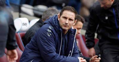 "I think" - Journalist drops big Everton claim involving Frank Lampard's future