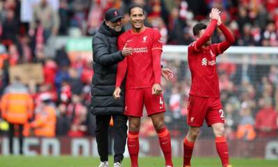 Virgil van Dijk wants ‘unforgettable’ season as Liverpool chase quadruple