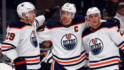 Oilers' McDavid named NHL first star of week after hitting century mark