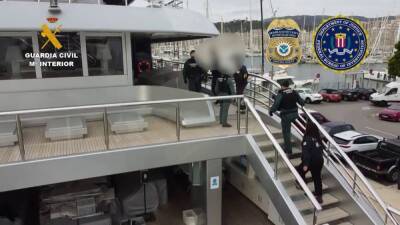 La espectacular maniobra de la Guardia Civil y el FBI actuando juntos contra un yate ruso