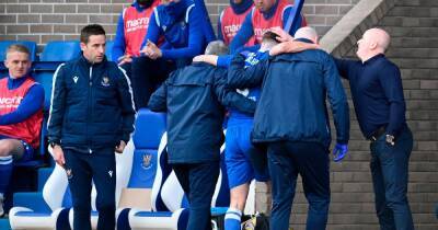 St Johnstone - Tony Gallacher suffers suspected leg fracture and will miss remainder of season - dailyrecord.co.uk -  Livingston