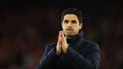 Arteta apologises for Arsenal's 'unacceptable' performance at Palace