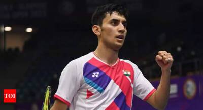 Lakshya Sen advances to second round at Korea Open - timesofindia.indiatimes.com - Germany - Indonesia - India