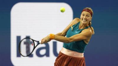 WTA roundup: Petra Kvitova retires in first round at Charleston