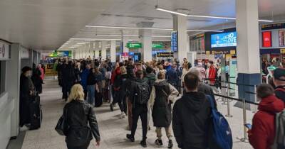 LIVE: Manchester Airport is "something else" this morning as we try to catch a plane to Dublin... but with these massive queues will we make it on time?