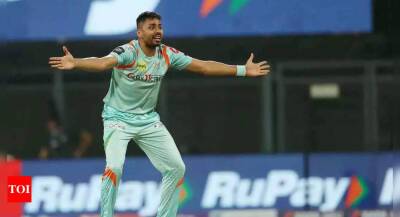 In IPL, it is very important to handle pressure as a bowler: Avesh Khan - timesofindia.indiatimes.com - India -  Mumbai -  Hyderabad