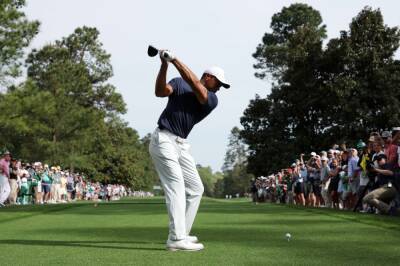 Eddie Howe - Bryson Dechambeau - Jack Nicklaus - Tiger Woods - Adam Scott - Nick Faldo - Tiger-mania building as Woods practices at Augusta - arabnews.com - Manchester - Usa - Australia - state Georgia - county Woods - Liverpool