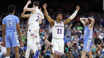 Kansas beats North Carolina to earn its 4th NCAA men's basketball championship