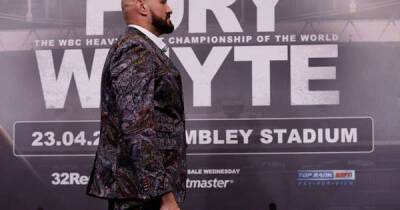 Mo Salah - Tyson Fury - Tommy Fury - Conor Macgregor - Juan Carlos - Josh Taylor - Jack Catterall - Tyson Fury vs Dillian Whyte referee to take charge of first heavyweight world title fight - msn.com - Britain - Italy - Mexico - Canada - state Nevada - county Windsor - county Park