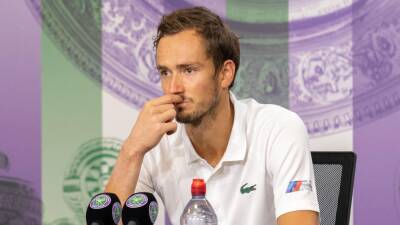 Vladimir Putin - Wimbledon ‘ready to ban’ Daniil Medvedev from tournament as fears grow a win could boost Vladimir Putin - eurosport.com - Russia - Ukraine - Belarus