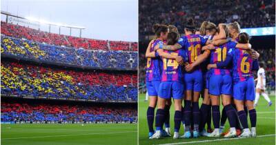 Barcelona: 50,000 Nou Camp tickets already sold for UWCL tie vs Wolfsburg