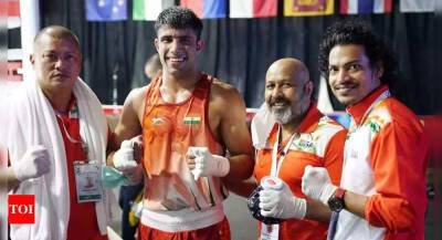 Boxer Sumit storms into Thailand Open semifinals