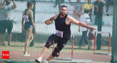 Fed Cup Athletics: Kripal Singh Batth breaks 22-year-old discus throw meet record - timesofindia.indiatimes.com - India -  Delhi