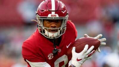 Alabama receiver Metchie III looking to join select Cornish Trophy company