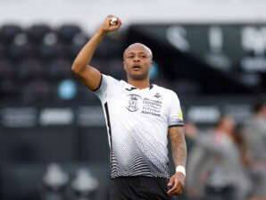 Andre Ayew reacts to Swansea City player footage - msn.com - Ghana - county Martin -  Swansea - county Russell