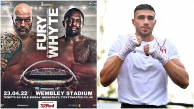 Tyson Fury vs Dillian Whyte undercard confirmed featuring Tommy Fury, David Adeleye and Isaac Lowe